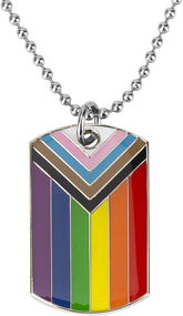 GBT Necklace Gay Pride Gift Rainbow Pride Necklace LGBT Jewelry Pride Gift